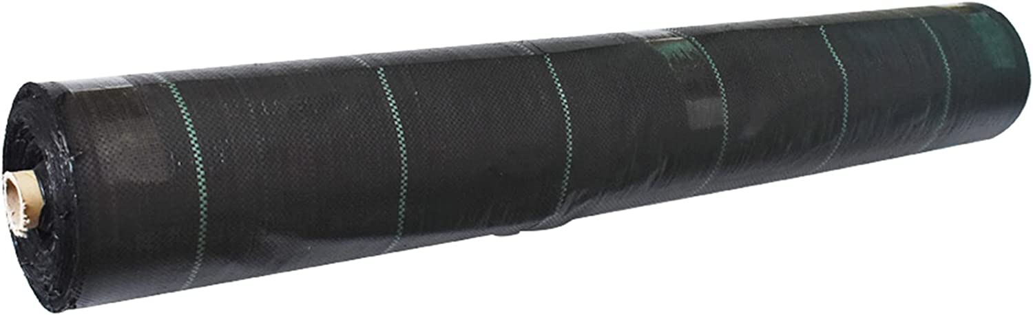 Waltyotur Garden Weed Barrier Landscape Fabric Heavy Duty Ground Cover Gardening Mat Outdoor Weed Control Cloth for Lawns Yards Greenhouse 50/150/250 FT